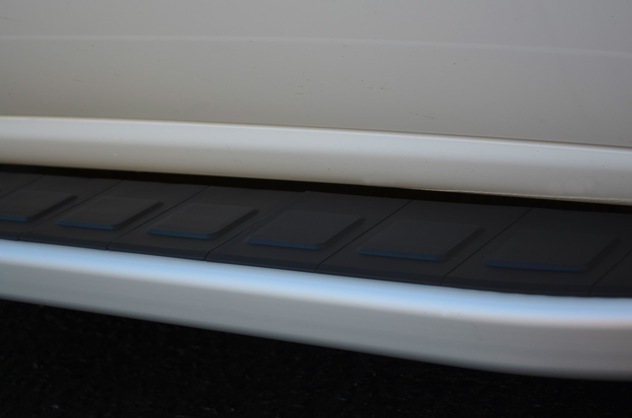 Aluminium Side Steps Bars Running Boards To Fit SWB Fiat Doblo (2010+)