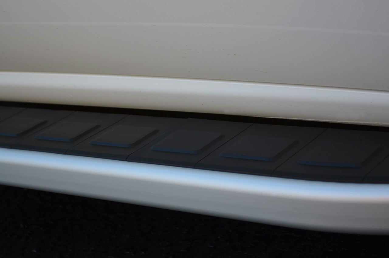 Aluminium Side Steps Bars Running Boards To Fit LWB Fiat Doblo (2010+)