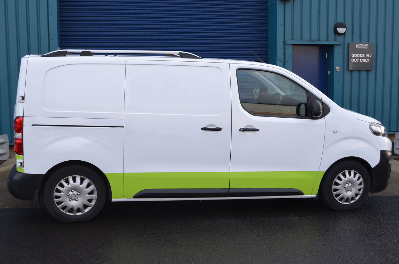 Aluminium Roof Rack Side Rails Bars To Fit Compact (L1) Toyota PROACE (2016+)