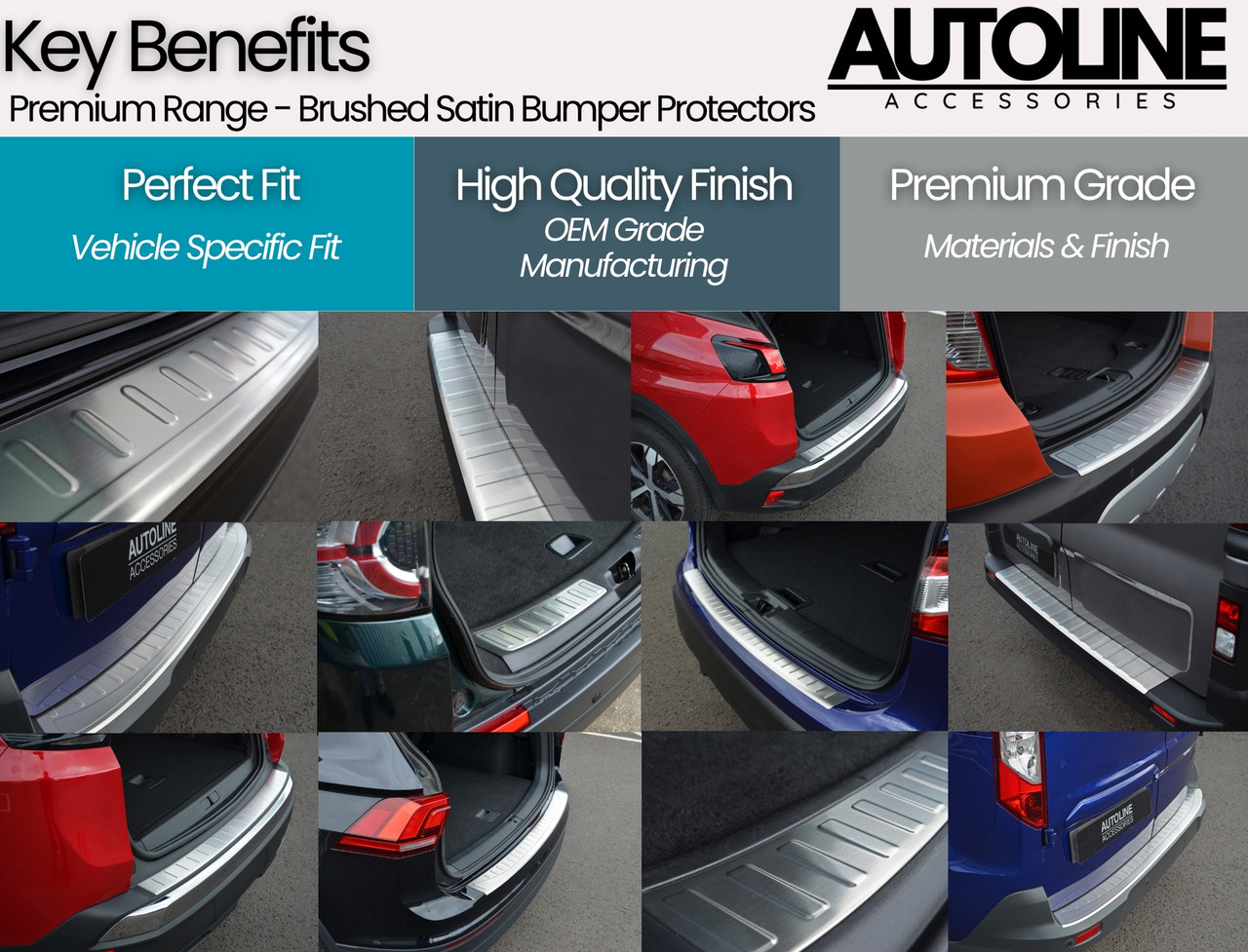 Rear Bumper Protector Guard Brushed To Fit Long (L3) Toyota PROACE (2016+)