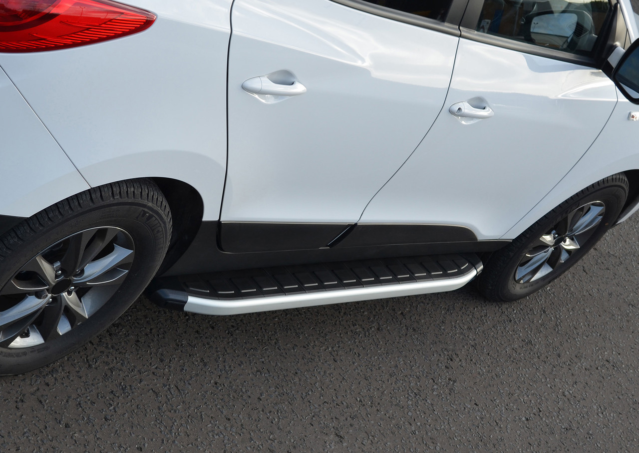 Aluminium Side Steps Bars Running Boards To Fit Dacia Duster (2018-2024)