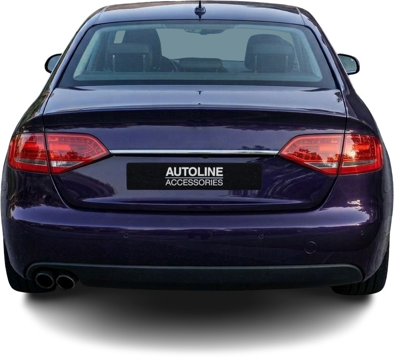 Chrome Rear Door Grab Handle Tailgate Trim To Fit Audi A4 Sedan (B8 2011-15)