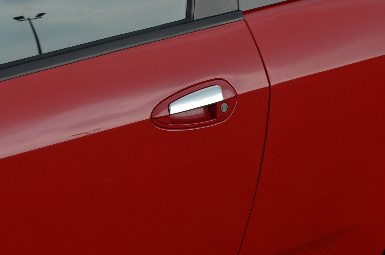 Chrome Door Handle Trim Set Covers To Fit Fiat Grande Punto 4dr (2006+)
