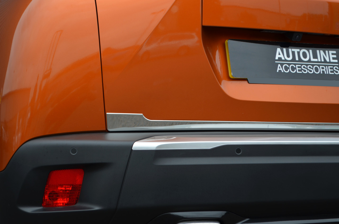 Chrome Rear Door Tailgate Trim Strip Cover To Fit Peugeot 2008 (2020+)