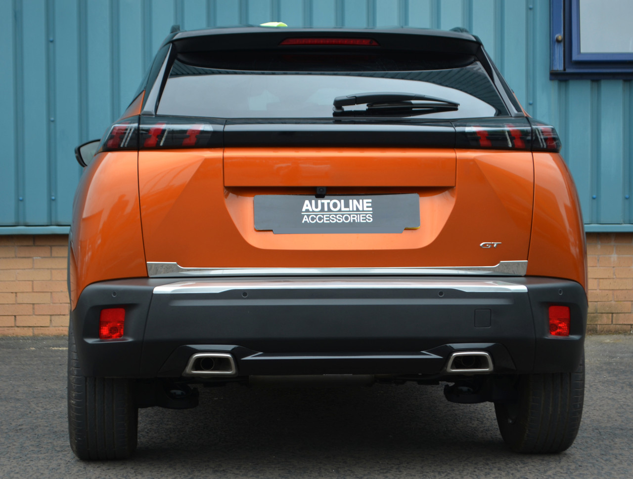 Chrome Rear Door Tailgate Trim Strip Cover To Fit Peugeot 2008 (2020+)