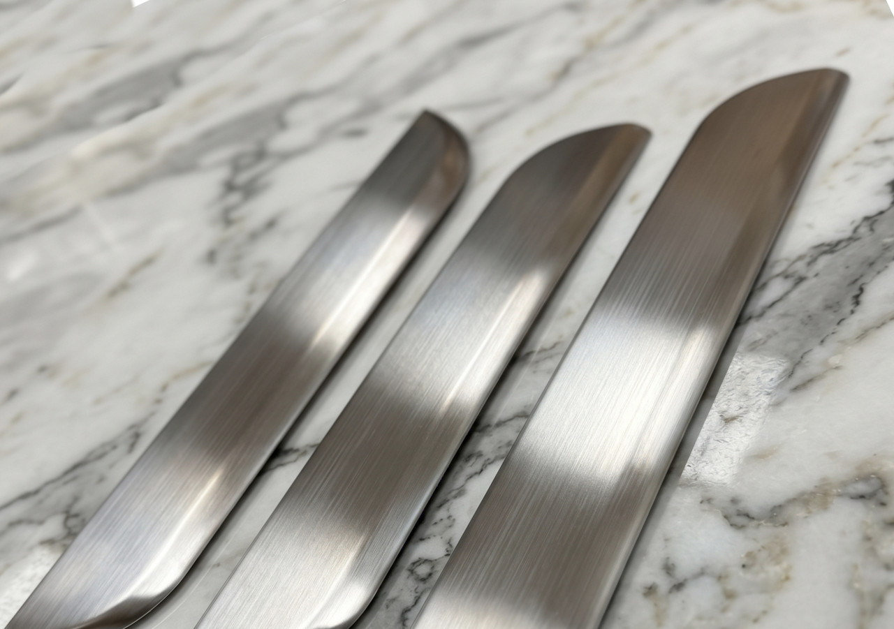Door Sill Protectors Scuff Guard Brushed Steel To Fit Peugeot 3008 (2017+)