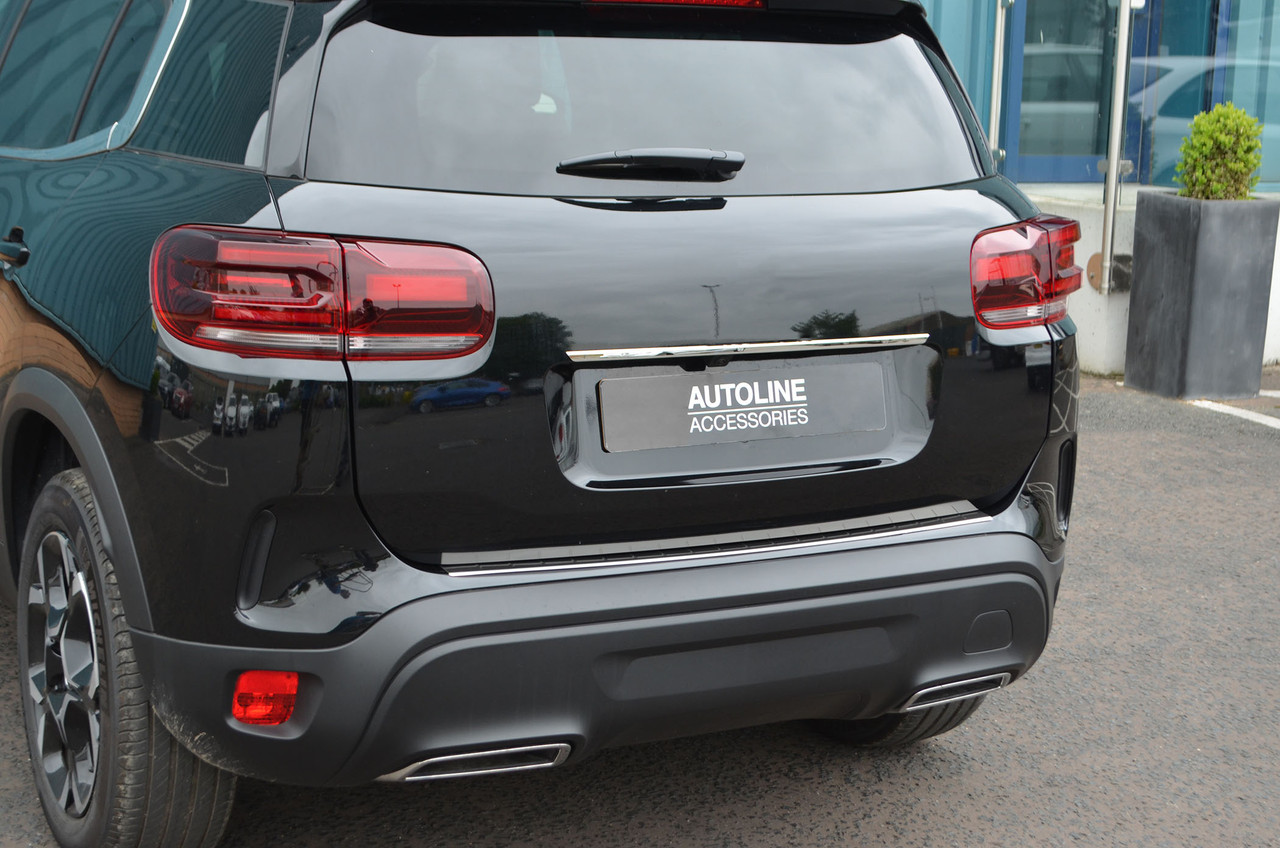 Chrome Rear Door Handle Tailgate Grab Trim To Fit Citroen C5 Aircross (2018-)