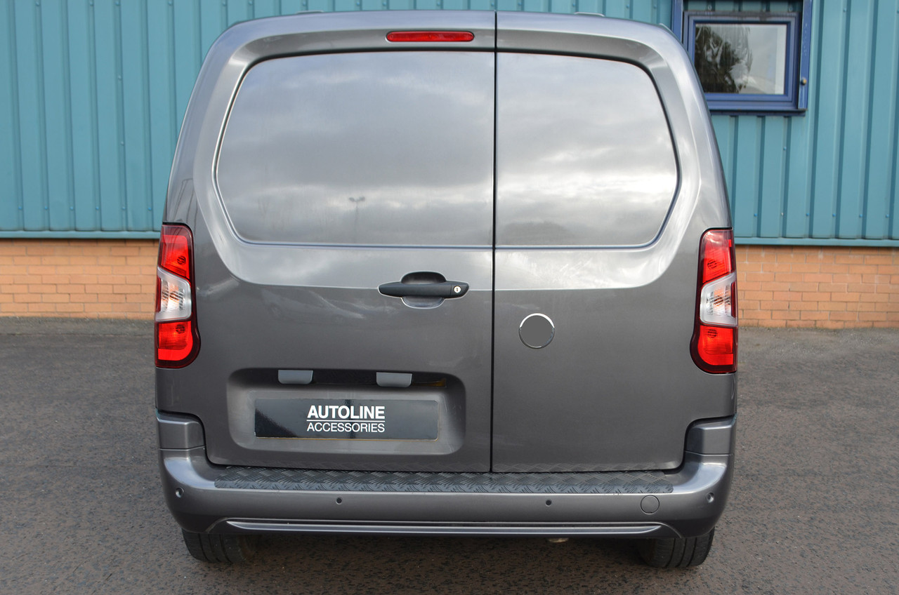 Black Anodized Rear Bumper Protector Guard To Fit Vauxhall Opel Combo E (2019+)