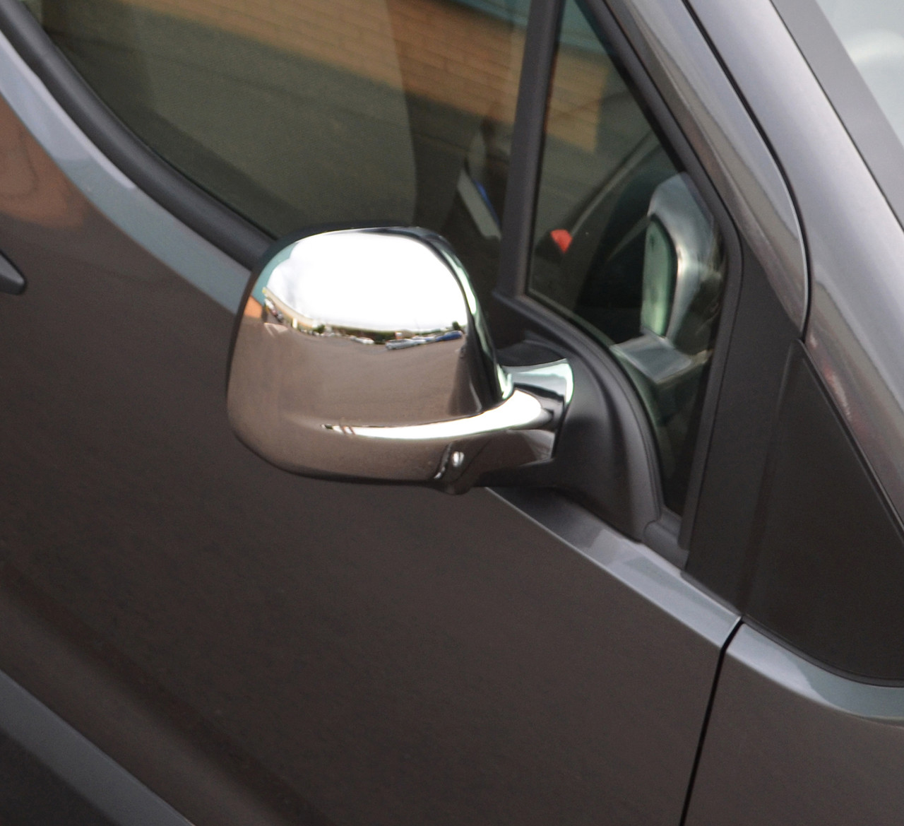 Chrome Wing Mirror Trim Set Covers To Fit Citroen Berlingo (2019+)