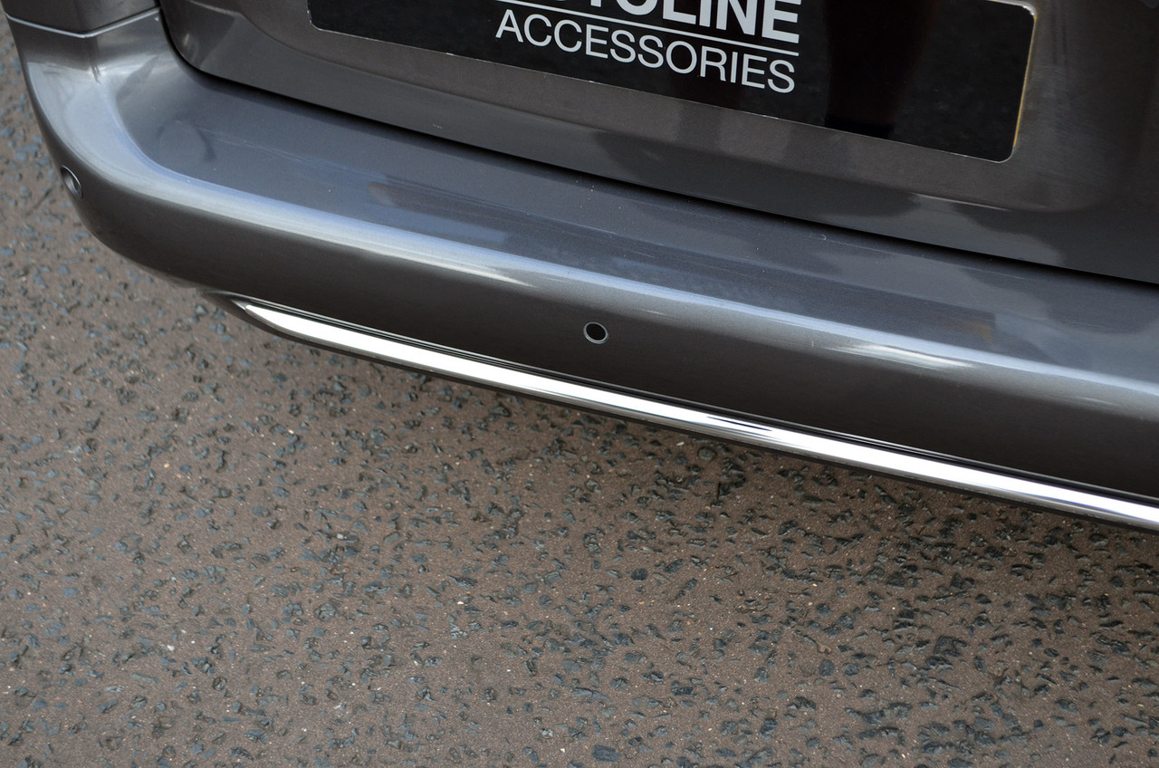 Chrome Rear Bumper Diffuser Trim To Fit Peugeot Rifter / Partner (2019+)