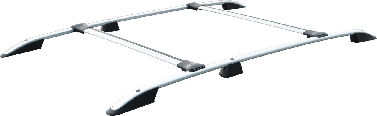 Aluminium Roof Rails and Cross Bars Set To Fit L2 Peugeot Partner (2019+)