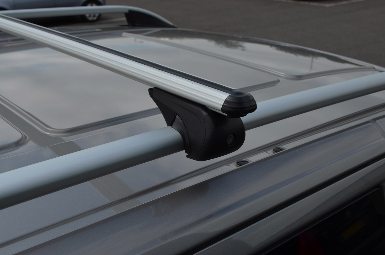 Cross Bars For Roof Rails To Fit Toyota ProAce City (2019+) 75KG Lockable