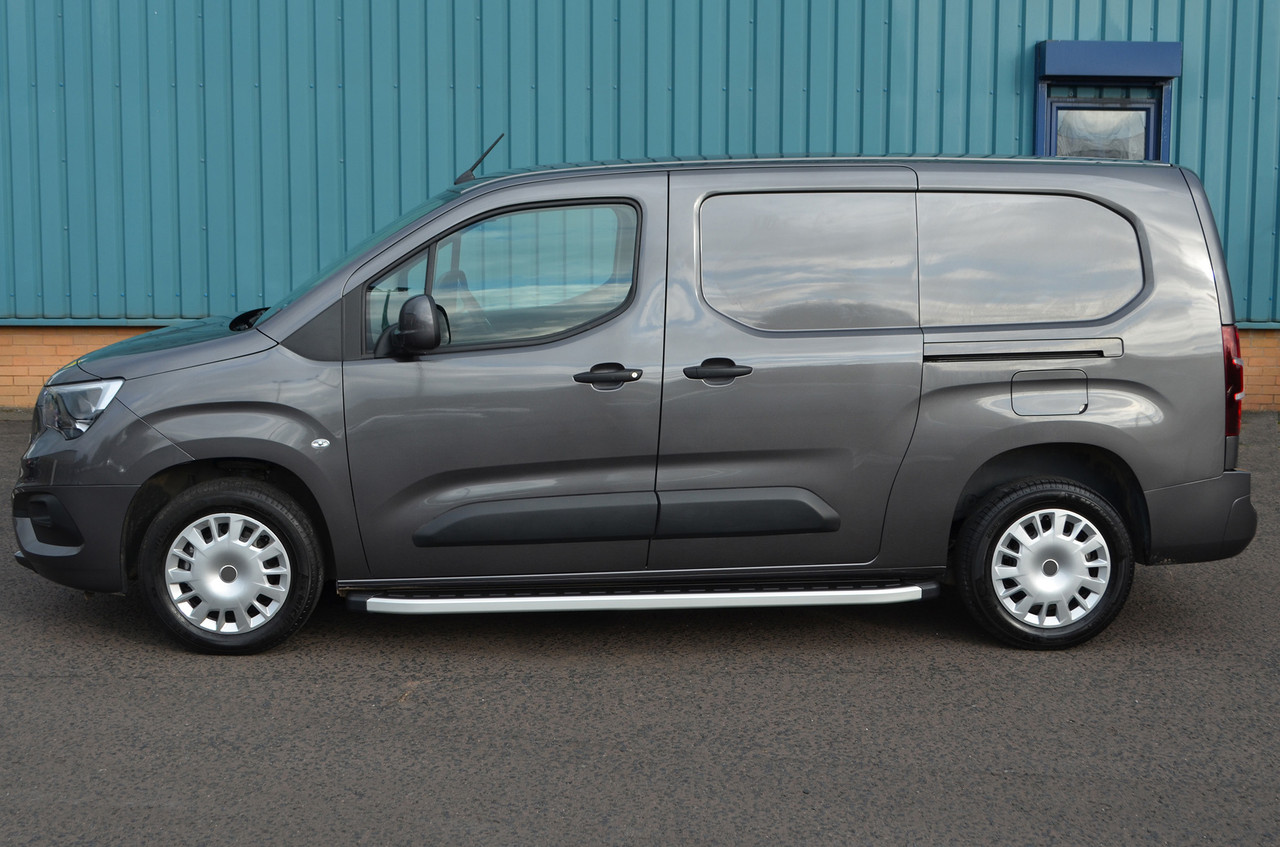 Aluminium Side Steps Bars Running Boards To Fit L2 Toyota ProAce City (2019+)