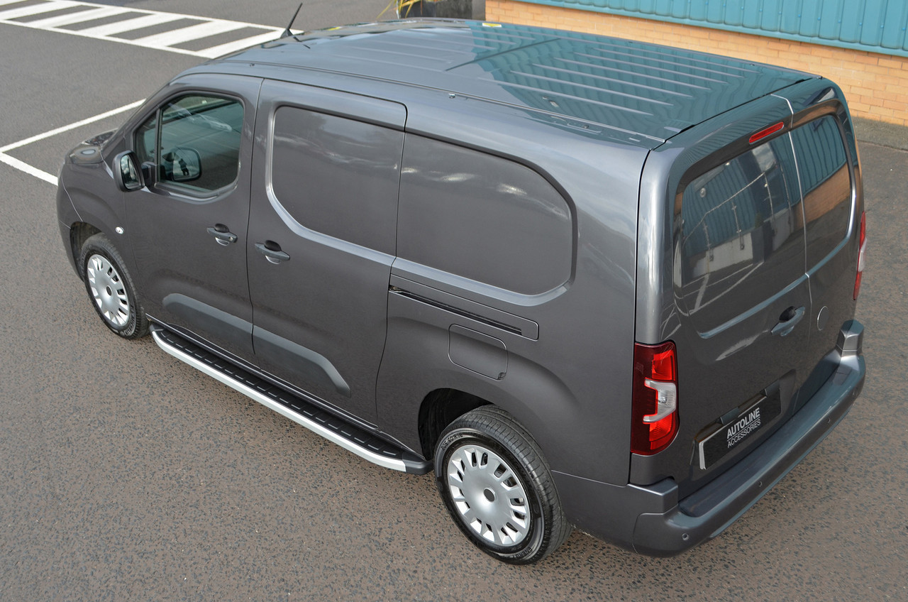 Aluminium Side Steps Bars Running Boards To Fit L2 Toyota ProAce City (2019+)