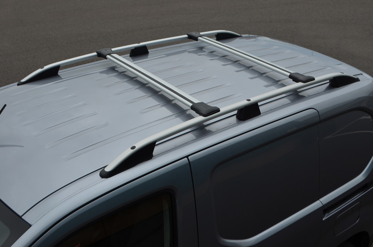 Cross Bar Rail Set To Fit Roof Side Bars To Fit Vauxhall / Opel Combo E (2019+)