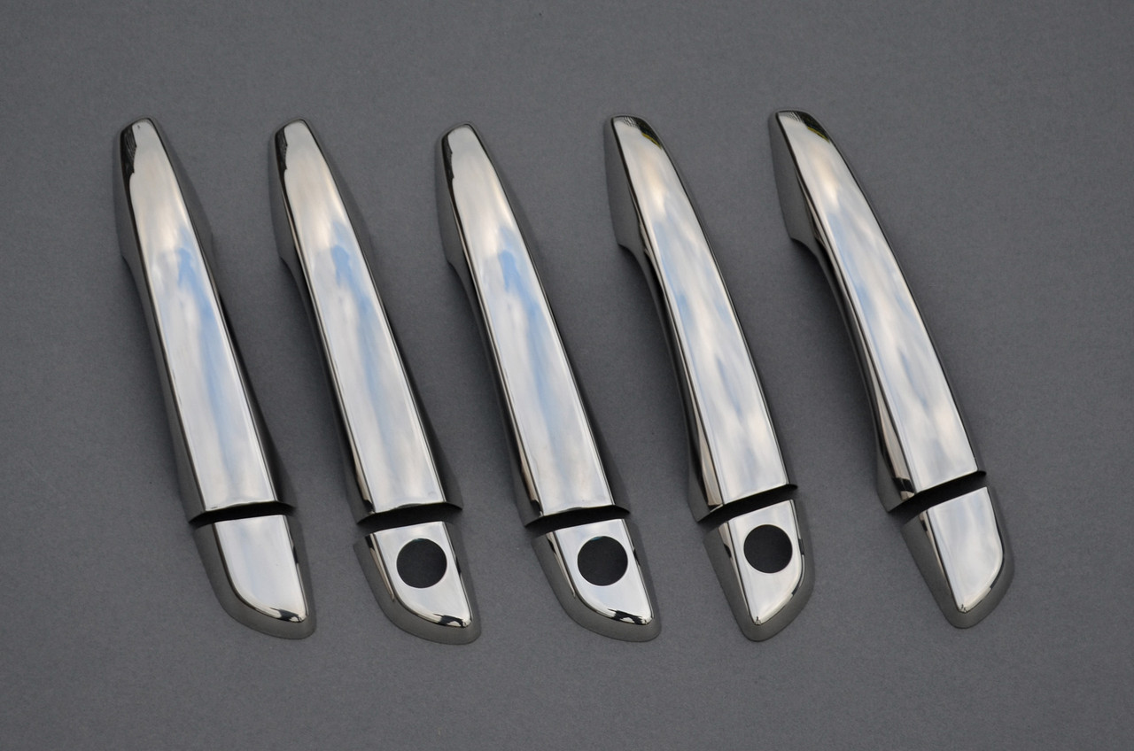 Chrome Door Handle Trim Covers To Fit RHD Citroen Dispatch / SpaceTourer (2016+)