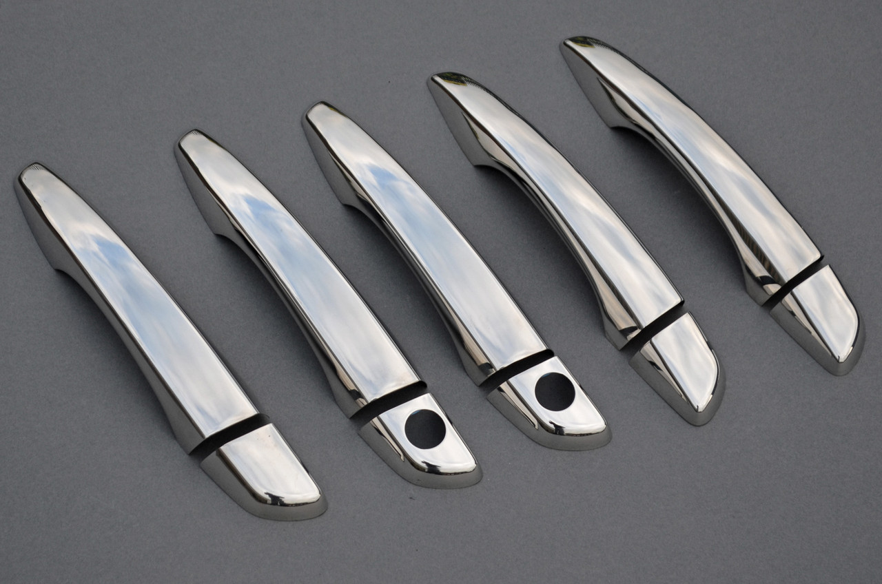 Chrome Door Handle Trim Covers To Fit LHD Citroen Dispatch / SpaceTourer (2016+)