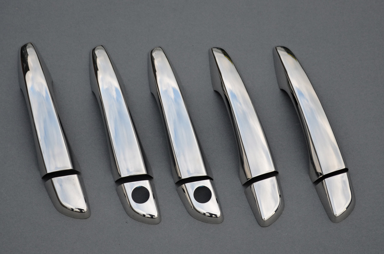 Chrome Door Handle Trim Covers To Fit LHD Citroen Dispatch / SpaceTourer (2016+)