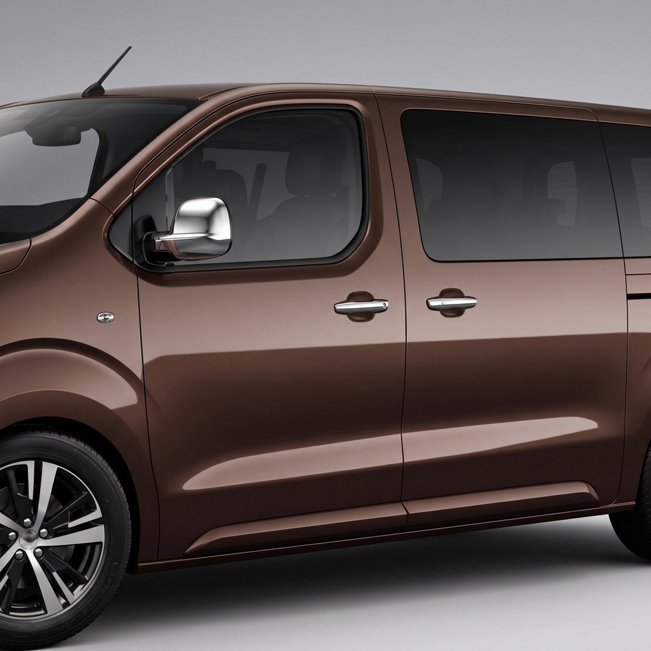Chrome Door Handle Trim Covers To Fit LHD Peugeot Expert / Traveller (2016+)