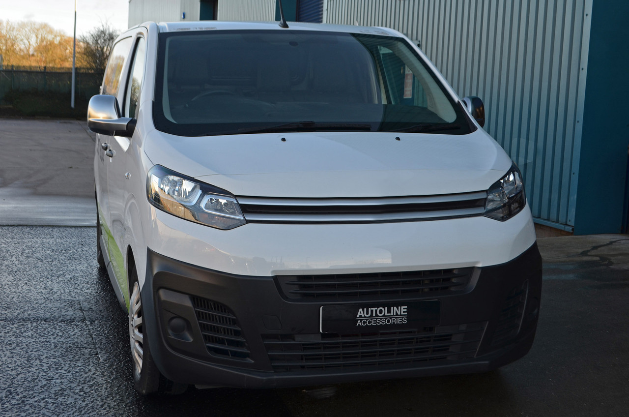 Satin Chrome Wing Mirror Trim Set Covers To Fit Toyota PROACE (2016+)