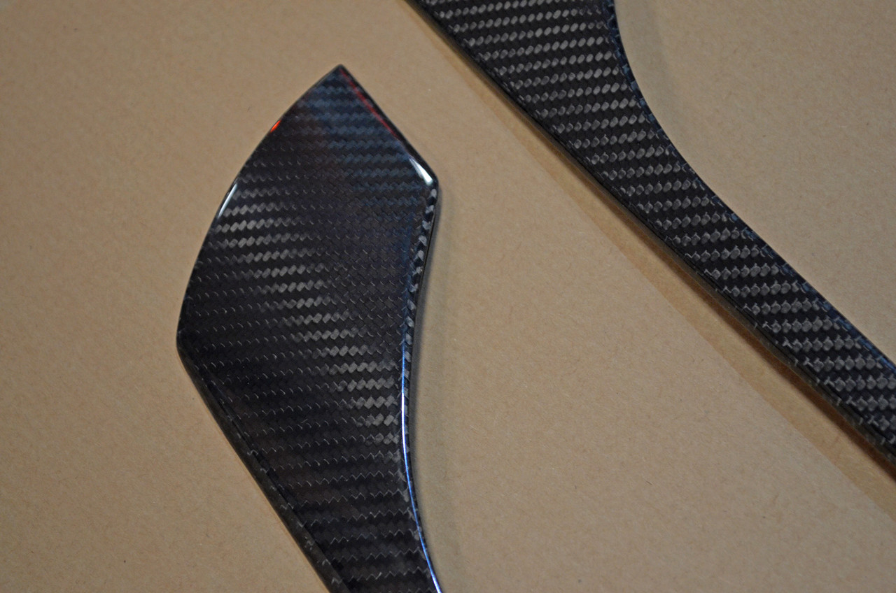 Carbon Fibre Front Grille Trim Set Covers For Mercedes-Benz Vito W447 (2015-20)