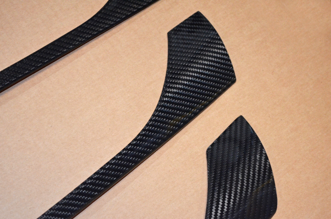 Carbon Fibre Front Grille Trim Set Covers For Mercedes-Benz Vito W447 (2015-20)