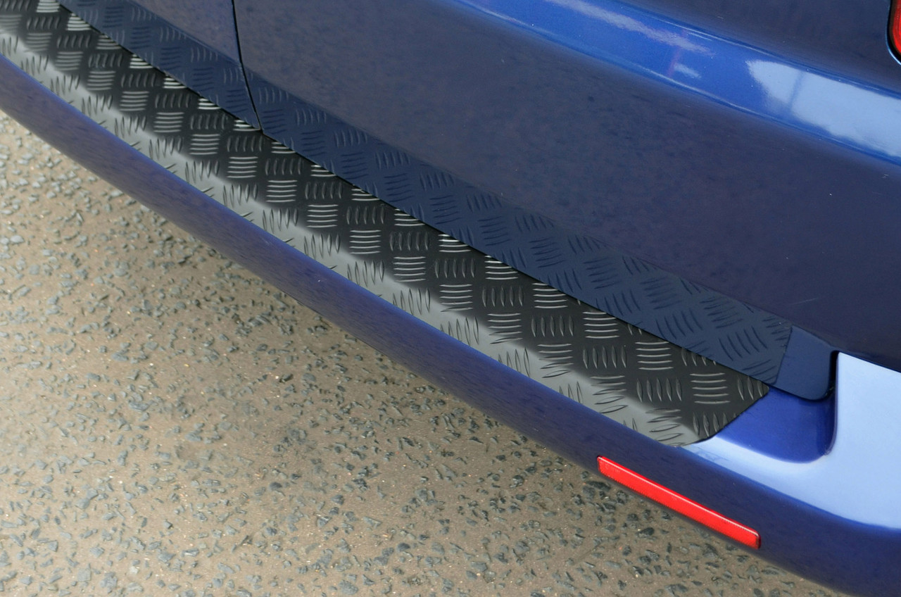 Black Anodised Rear Bumper Protector Guard For Volkswagen T5 Transporter 2003-15