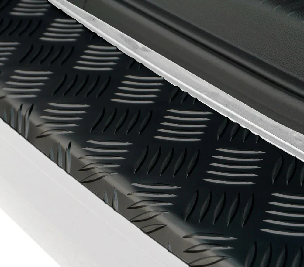 Black Anodised Rear Bumper Protector Guard For Volkswagen T6 Transporter (2016+)