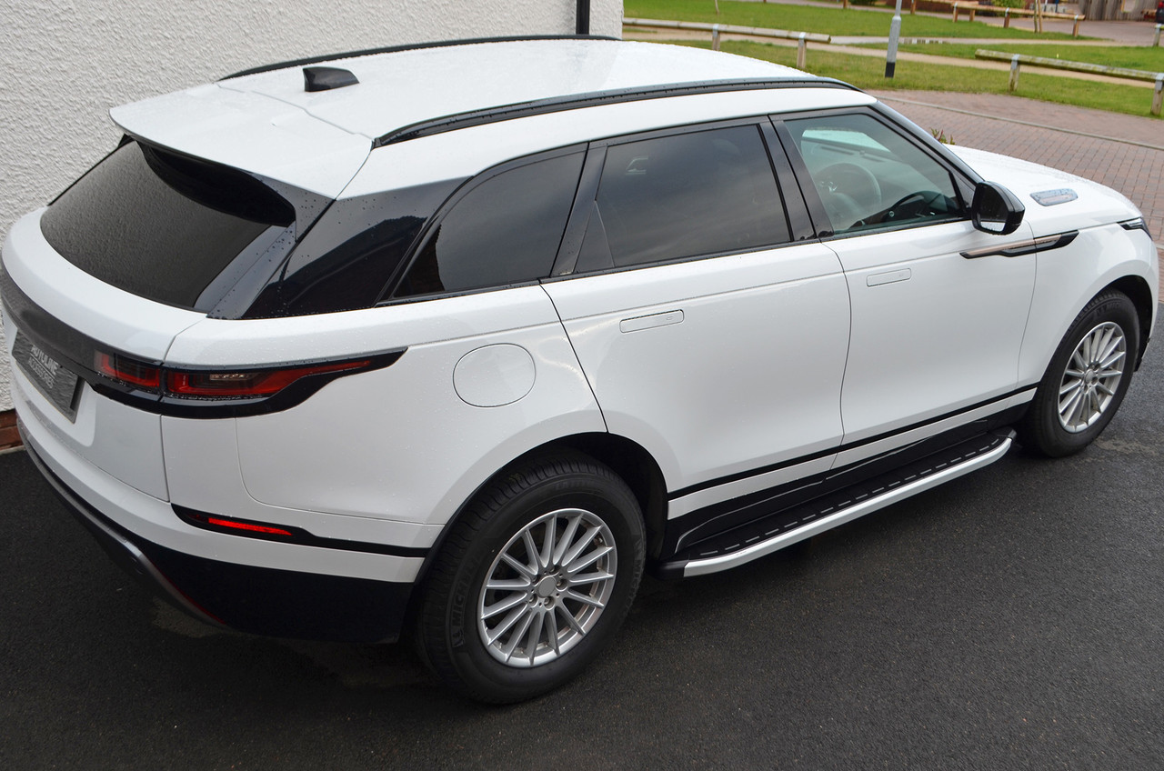 Aluminium Side Steps Bars Running Boards To Fit Range Rover Velar (2017+)