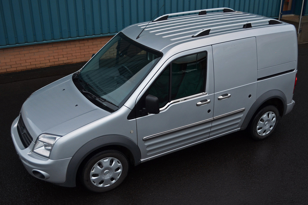 Chrome Side Window Sill Trim Set Covers To Fit Ford Transit Connect (2002-12)