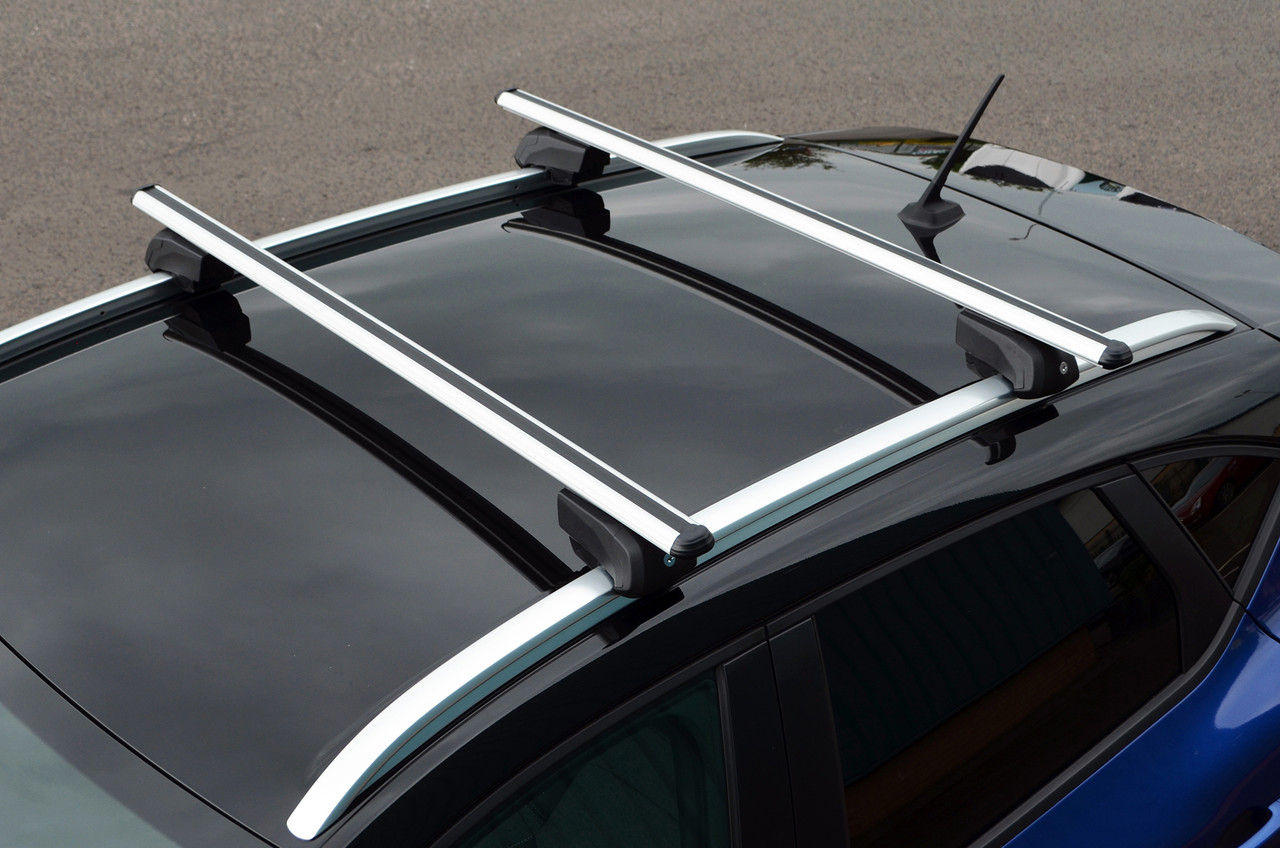 Cross Bars For Roof Rails To Fit Mercedes-Benz GLA (2020+) 75KG Lockable