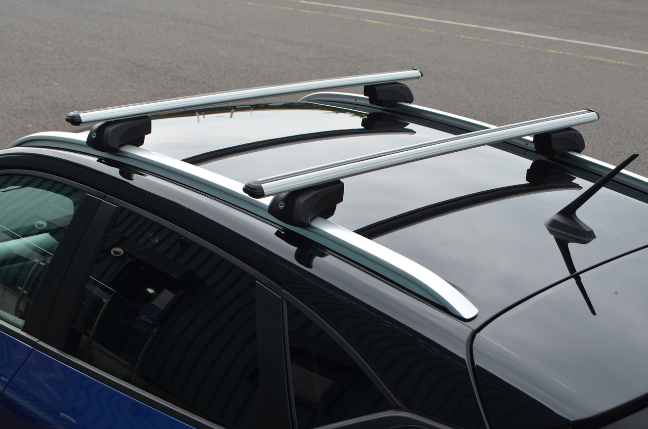 Cross Bars For Roof Rails To Fit Lexus UX (2019+) 75KG Lockable