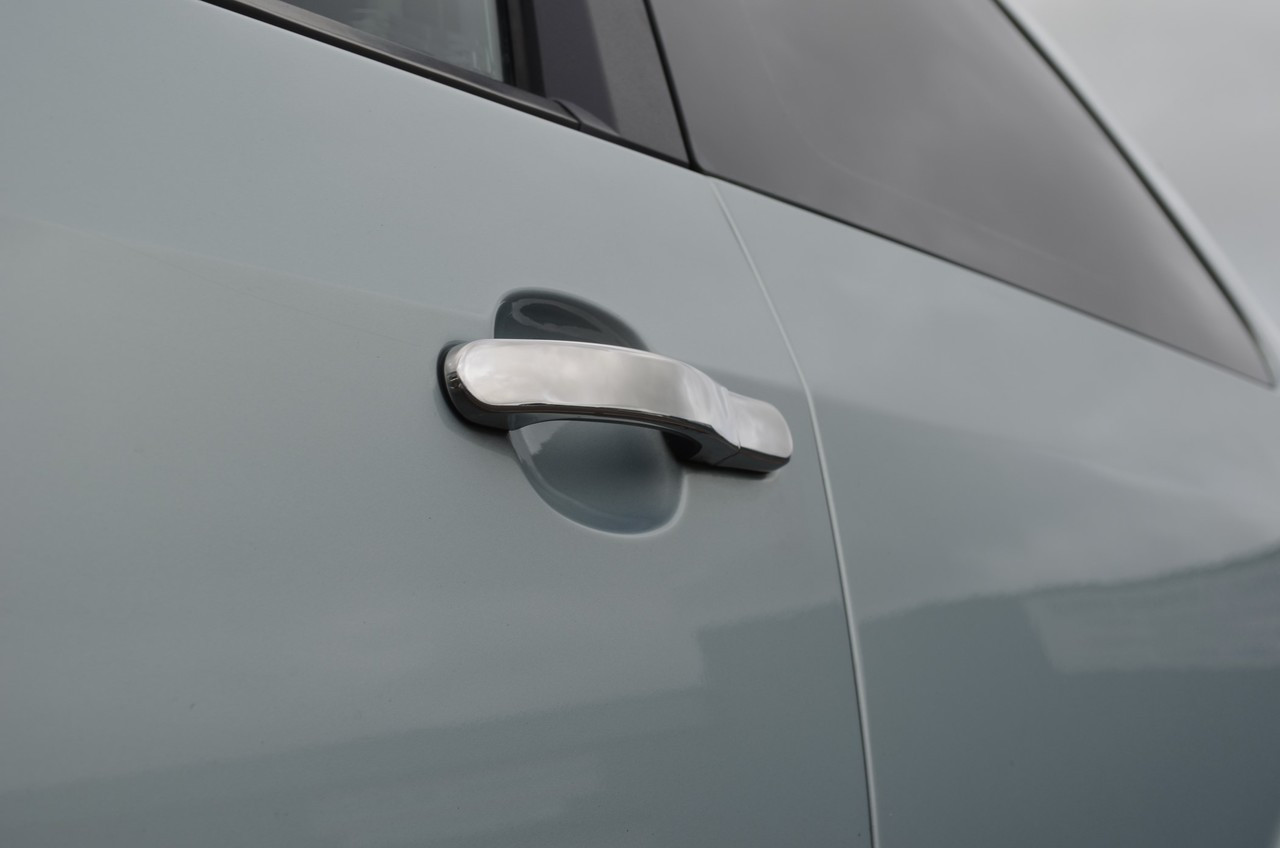 Chrome Door Handle Trim Set Covers To Fit Ford Fiesta 2dr (2002-09)