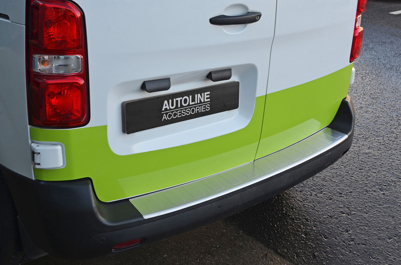 Bumper Protector Guard Brushed To Fit Compact/Medium (L1/L2) Fiat Scudo (2022+)