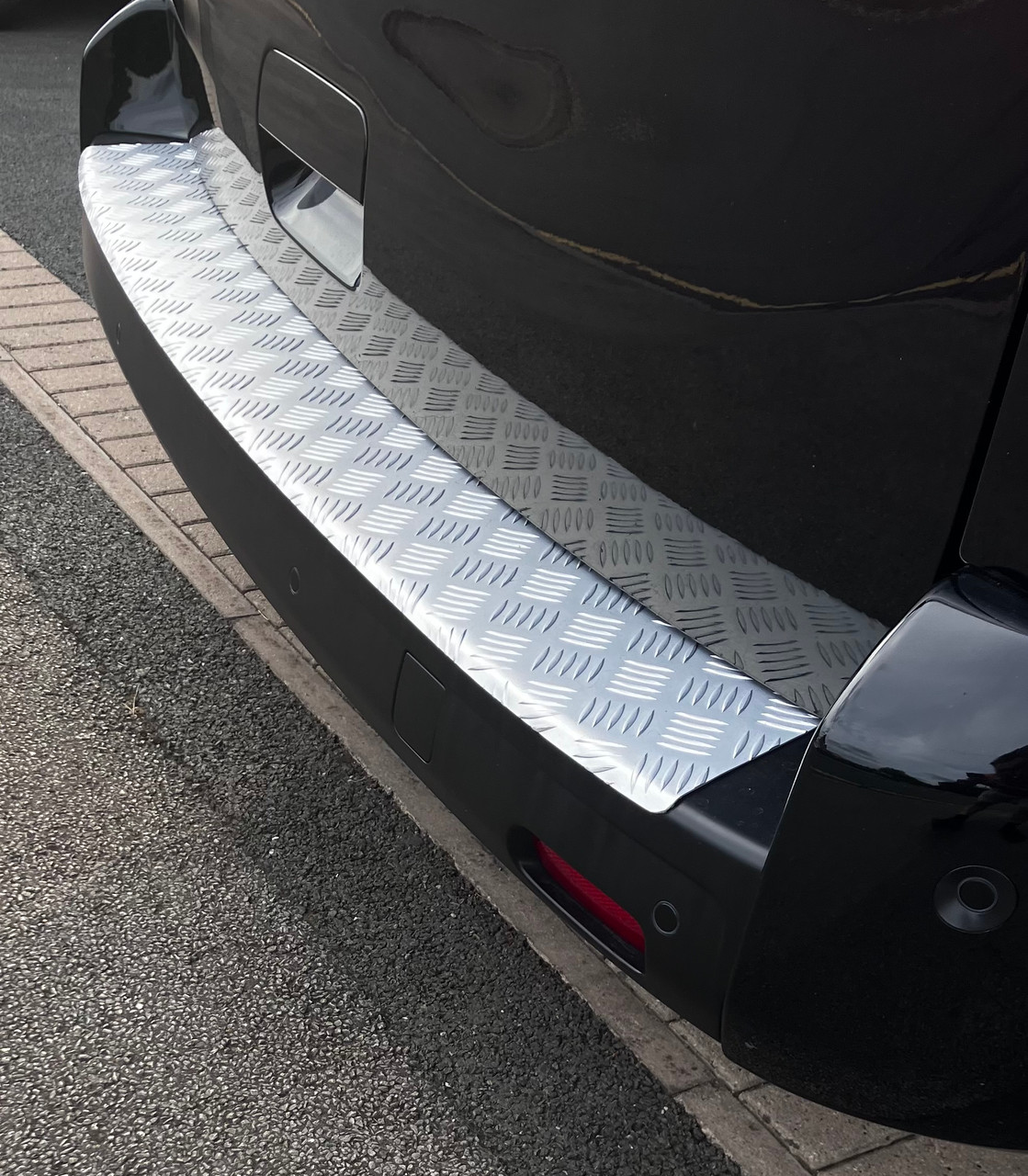 Rear Bumper Protector Scratch Guard Anodised To Fit Fiat Scudo (2022+)