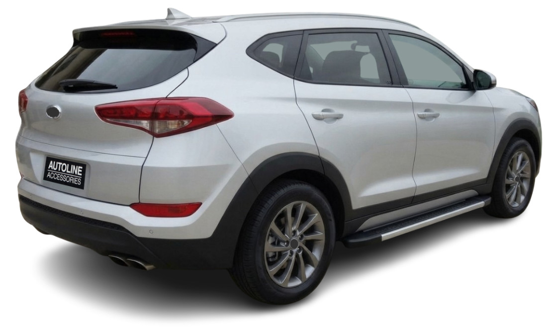 Aluminium Side Steps Bars Running Boards For Hyundai Tucson (2015-20)