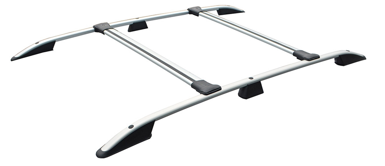 Aluminium Roof Rails and Cross Bars Set To Fit L1 Fiat Doblo (2023+)