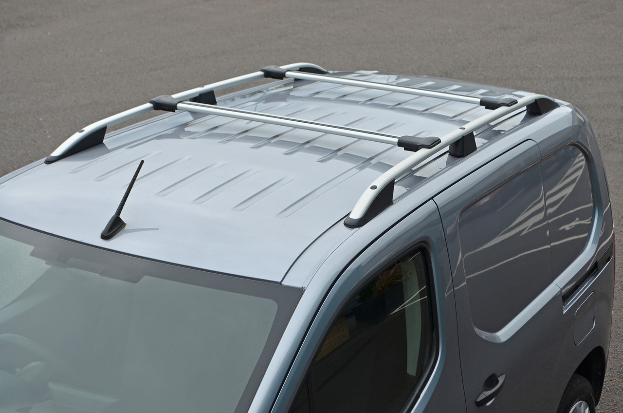 Aluminium Roof Rails and Cross Bars Set To Fit L1 Fiat Doblo (2023+)