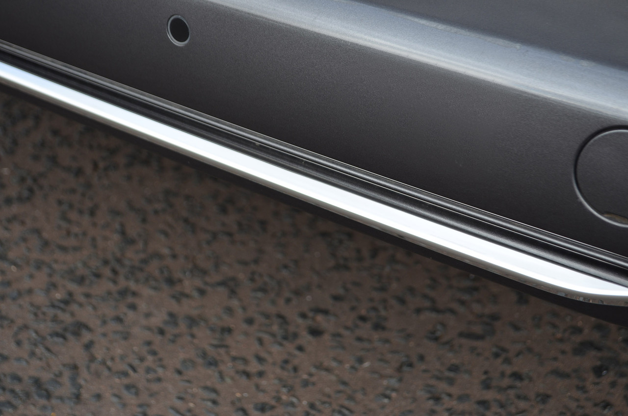 Chrome Rear Bumper Diffuser Trim To Fit Fiat Doblo (2023+)