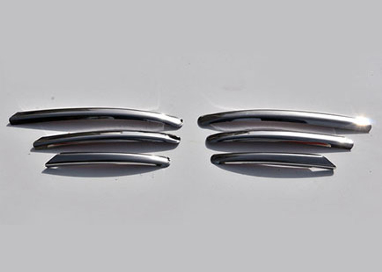 Chrome Fog Light Lamp Trim Covers Accents Set To Fit Ford Focus (2008-11)