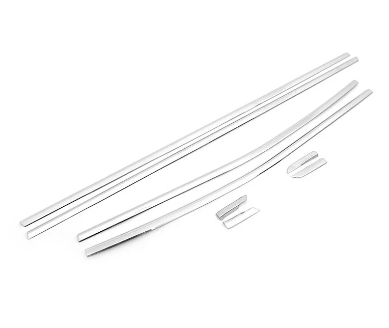 Chrome Lower Window Sill Trim Covers To Fit Renault Clio V (2019-25)