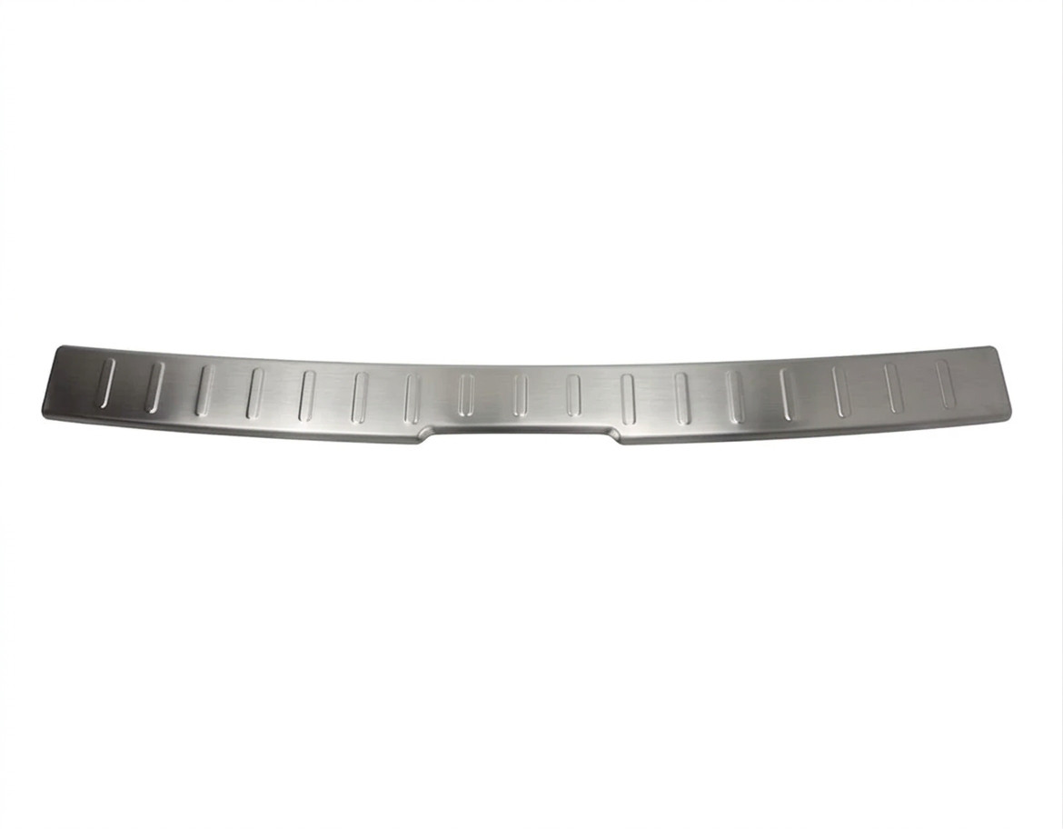 Rear Loading Sill Protector Brushed Steel For Tailgate VW T6 Transporter (2016+)