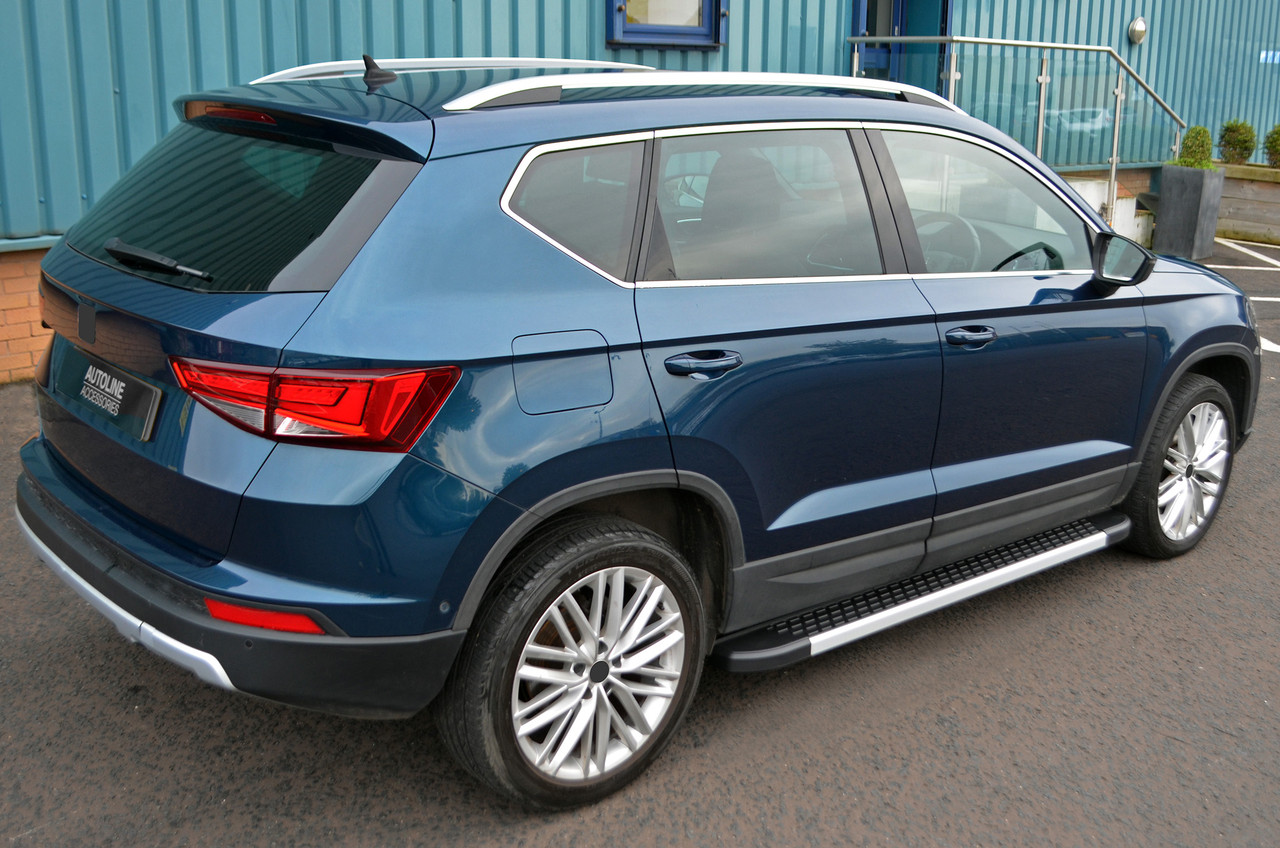 Aluminium Side Steps Bars Running Boards For Seat Ateca (2016+)