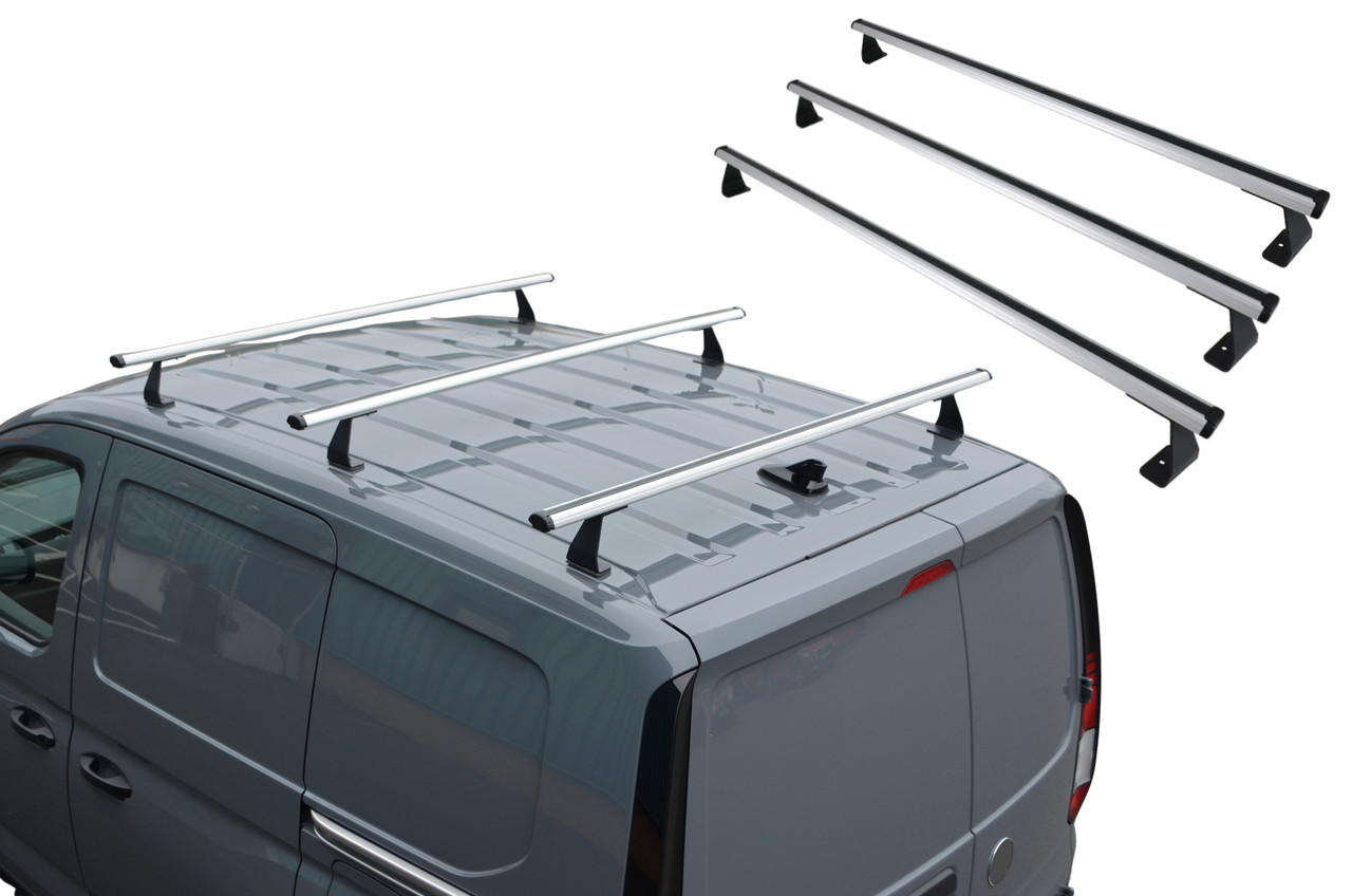 Heavy Duty Cross Bars (3 Bars) To Fit Volkswagen Caddy (2021+)