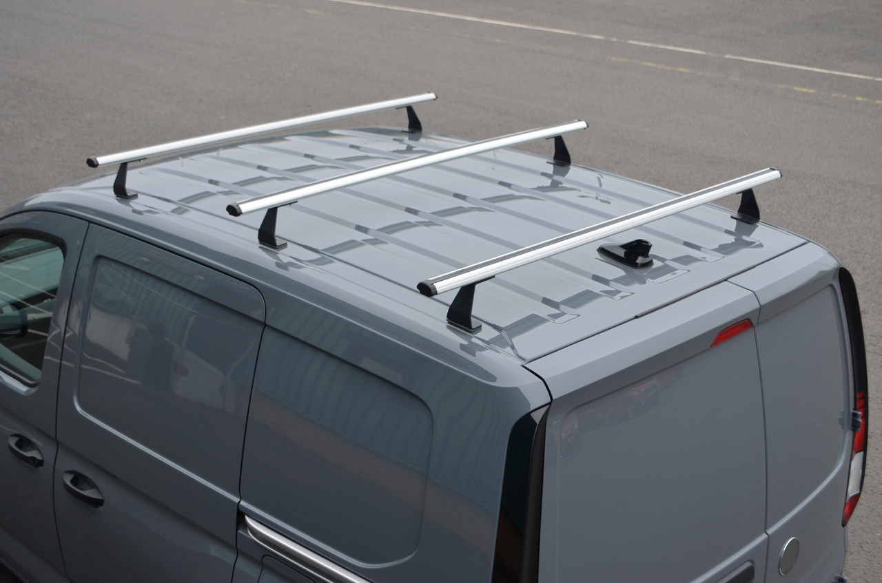 Heavy Duty Cross Bars (3 Bars) To Fit Volkswagen Caddy (2021+)