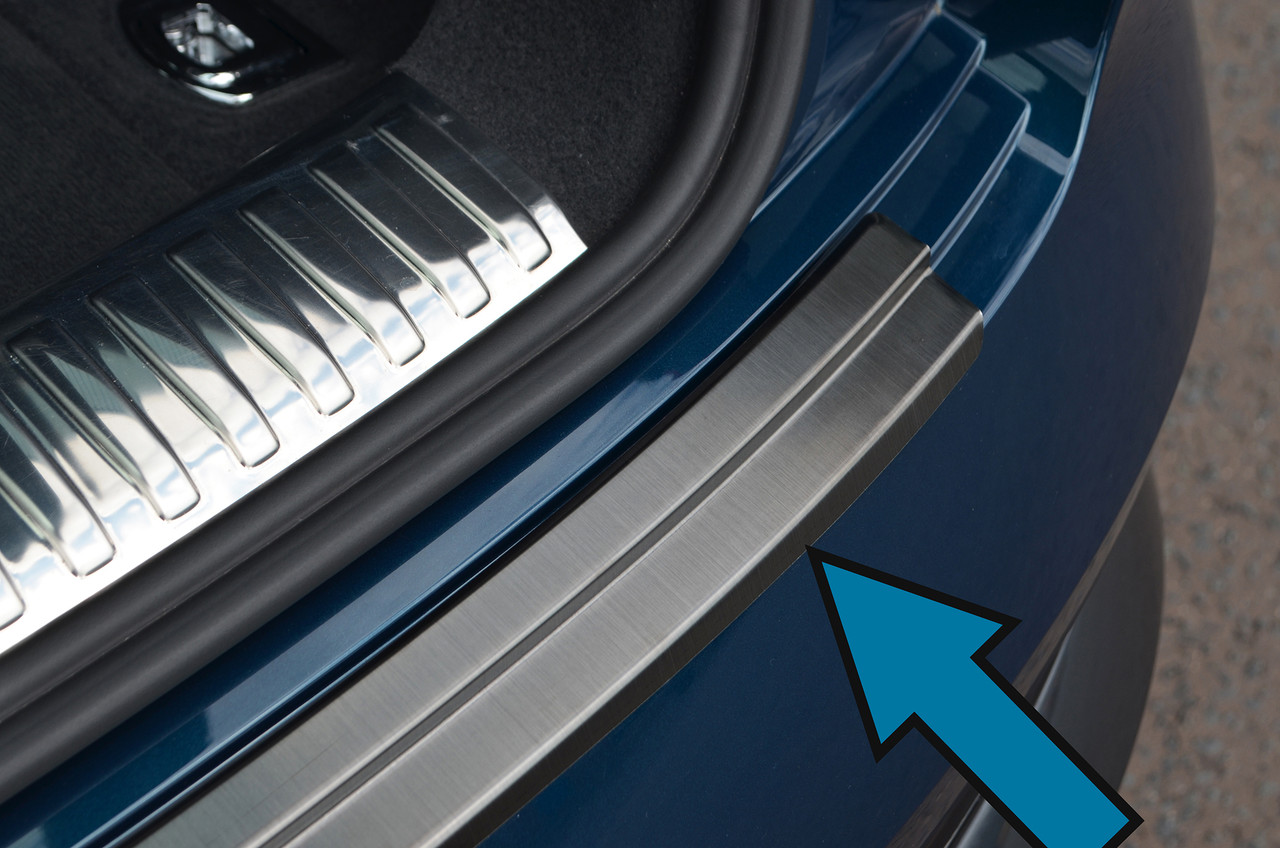 Lux Rear Bumper Protector Guard Satin Black To Fit Audi e-tron (2019-22)