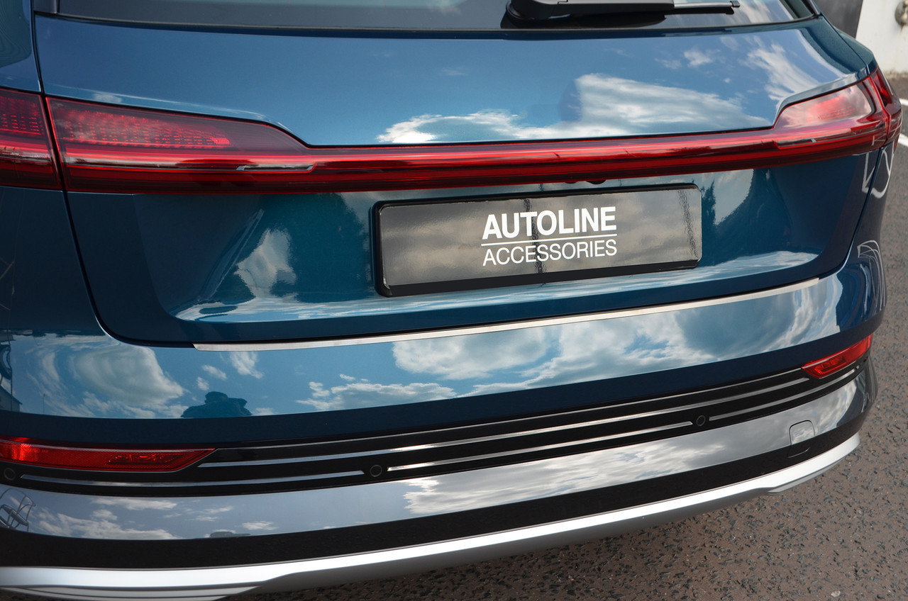 Lux Rear Bumper Protector Guard Satin Black To Fit Audi e-tron (2019-22)