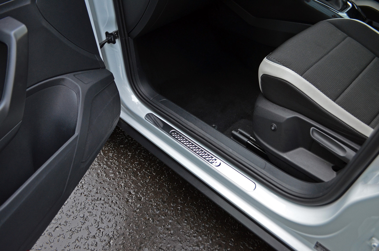 Chrome Door Sill Protectors Kick Plates (2 Piece Set) For Audi A1 (2019+)