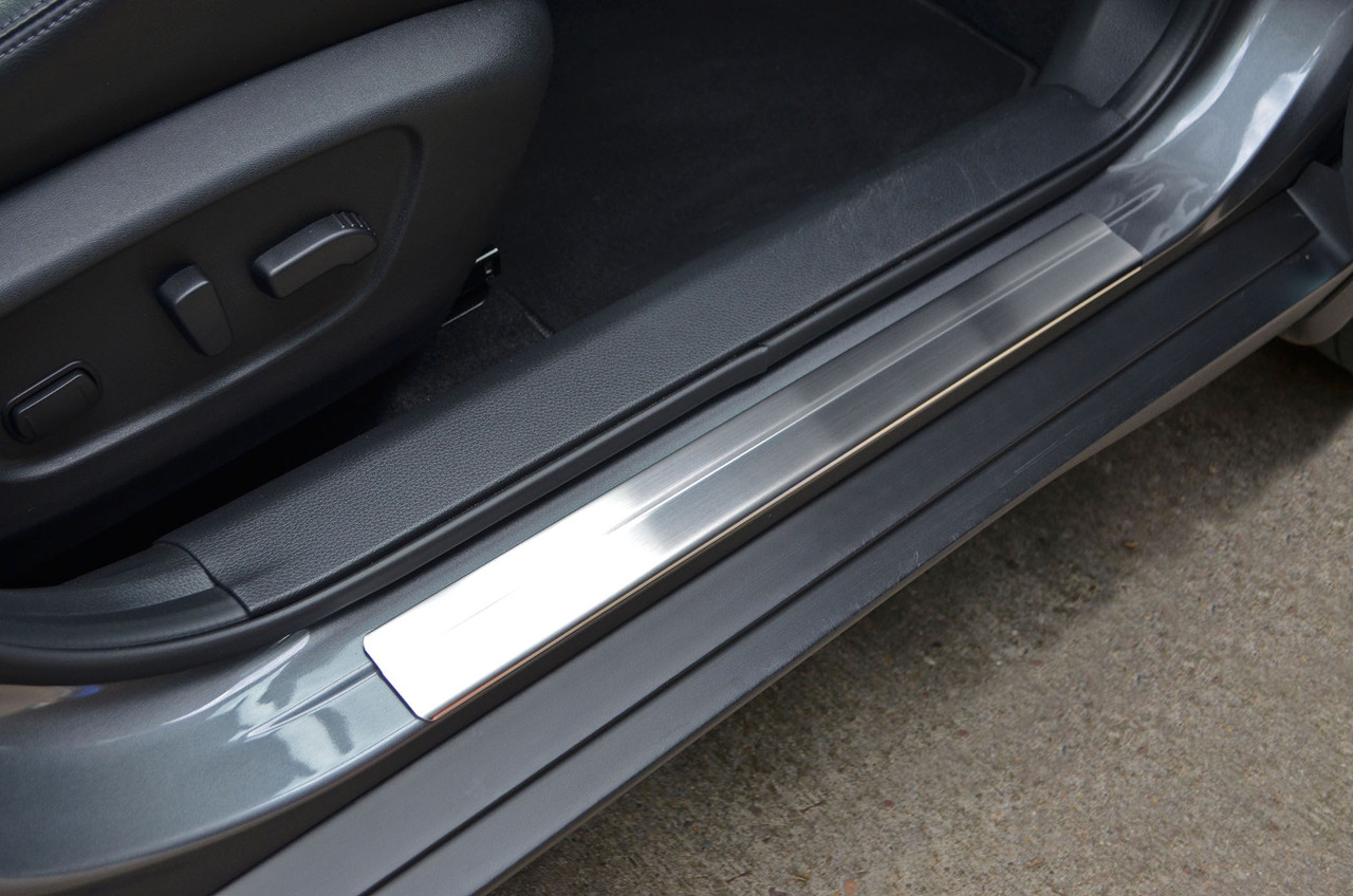 Chrome Rear Bumper Protector / Door Sill Protectors For Nissan X-Trail (2014-21)