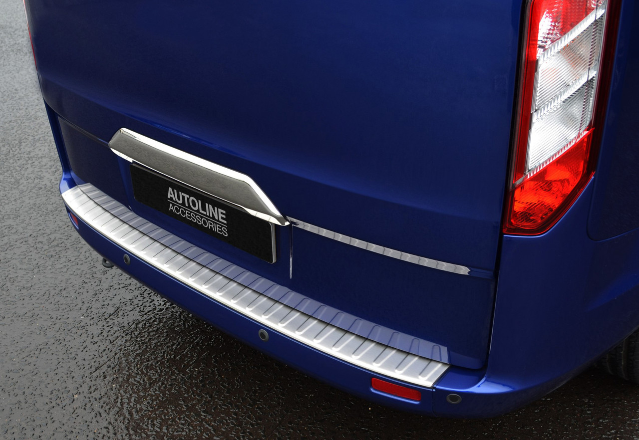 Rear Bumper Protector / Door Sill Protectors For Ford Transit Custom (2012-22)